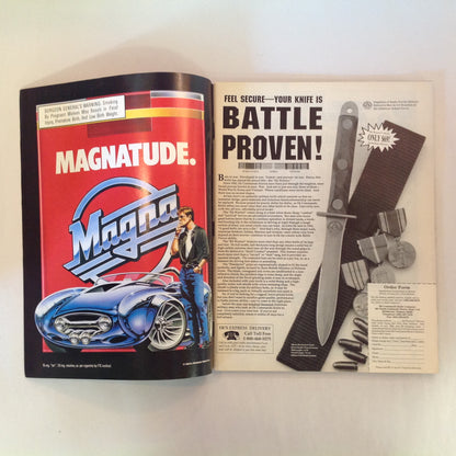 Vintage Oct 1990 Guns & Ammo Magazine All-Out Shootout S&W .44 Magna Classic .44 Magnum Handgun Buyer's Guide