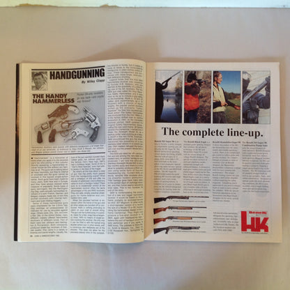 Vintage Oct 1990 Guns & Ammo Magazine All-Out Shootout S&W .44 Magna Classic .44 Magnum Handgun Buyer's Guide