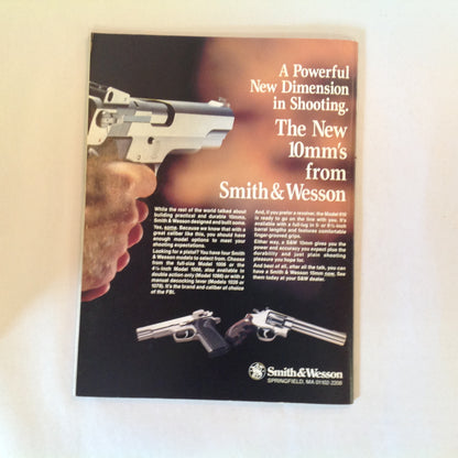 Vintage Oct 1990 Guns & Ammo Magazine All-Out Shootout S&W .44 Magna Classic .44 Magnum Handgun Buyer's Guide