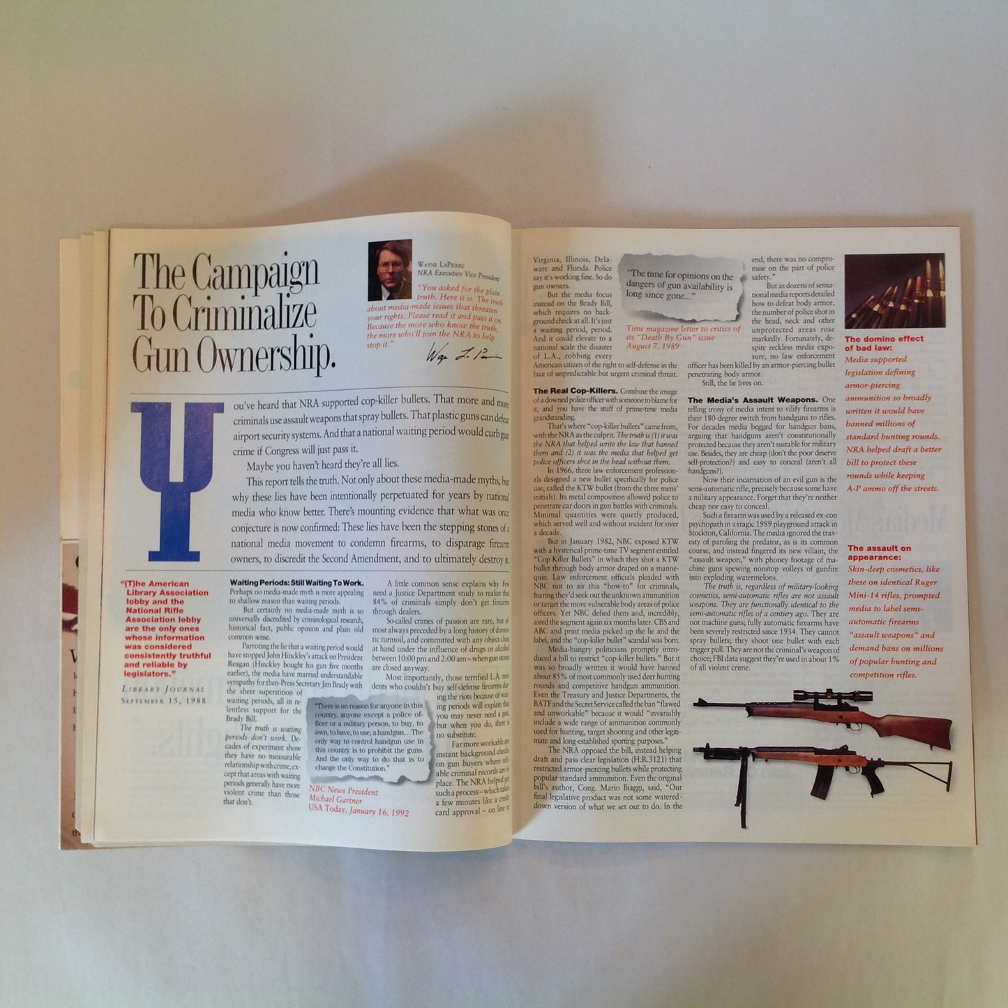 Vintage Jul 1993  Guns & Ammo Magazine Combat Handguns Hideout Holsters Firelap for Accuracy