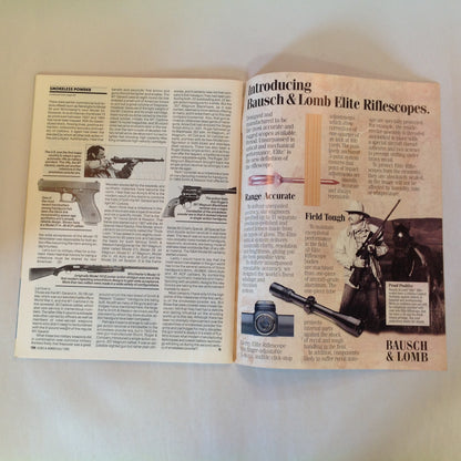 Vintage Jul 1993  Guns & Ammo Magazine Combat Handguns Hideout Holsters Firelap for Accuracy