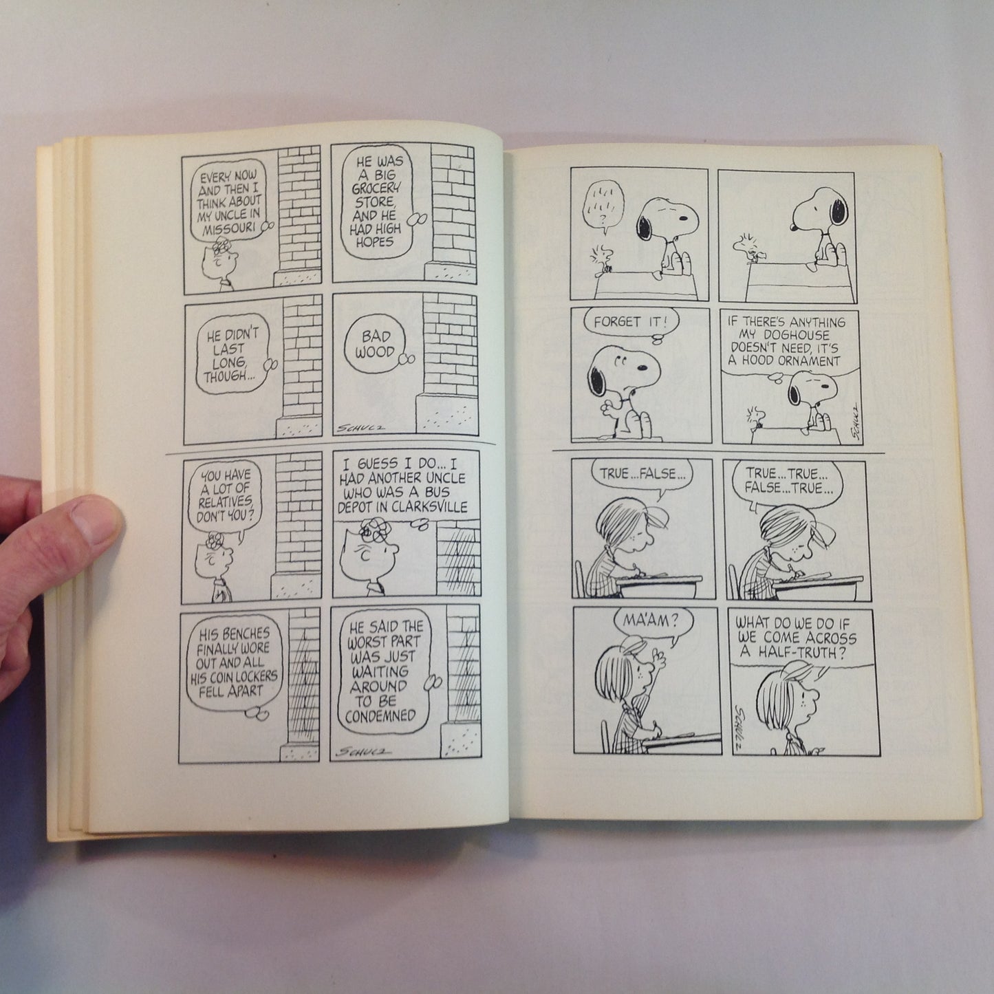 Vintage 1979 Trade Paperback Peanuts Parade: And A Woodstock in A Birch Tree Charles M. Schulz