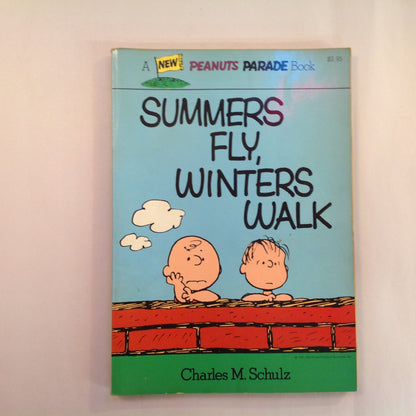 Vintage 1977 Trade Paperback Peanuts Parade: Summers Fly, Winters Walk Charles M. Schulz