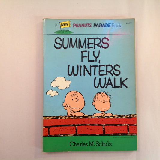 Vintage 1977 Trade Paperback Peanuts Parade: Summers Fly, Winters Walk Charles M. Schulz