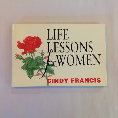 Vintage 1992 Trade Paperback Life Lessons For Women Cindy Francis