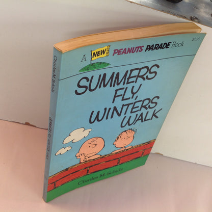 Vintage 1977 Trade Paperback Peanuts Parade: Summers Fly, Winters Walk Charles M. Schulz