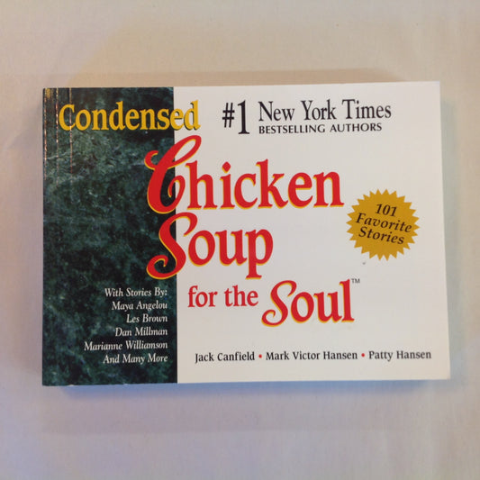 Vintage 1996 Trade Paperback Condensed Chicken Soup for the Soul Jack Canfield