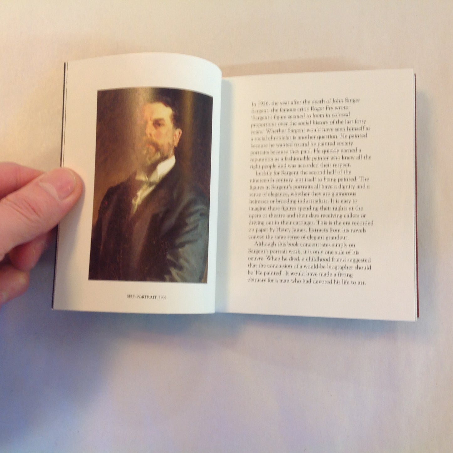 Vintage 1996 Trade Paperback Gift Book The Age of Elegance: The Paintings of John Singer Sargent Phaidon