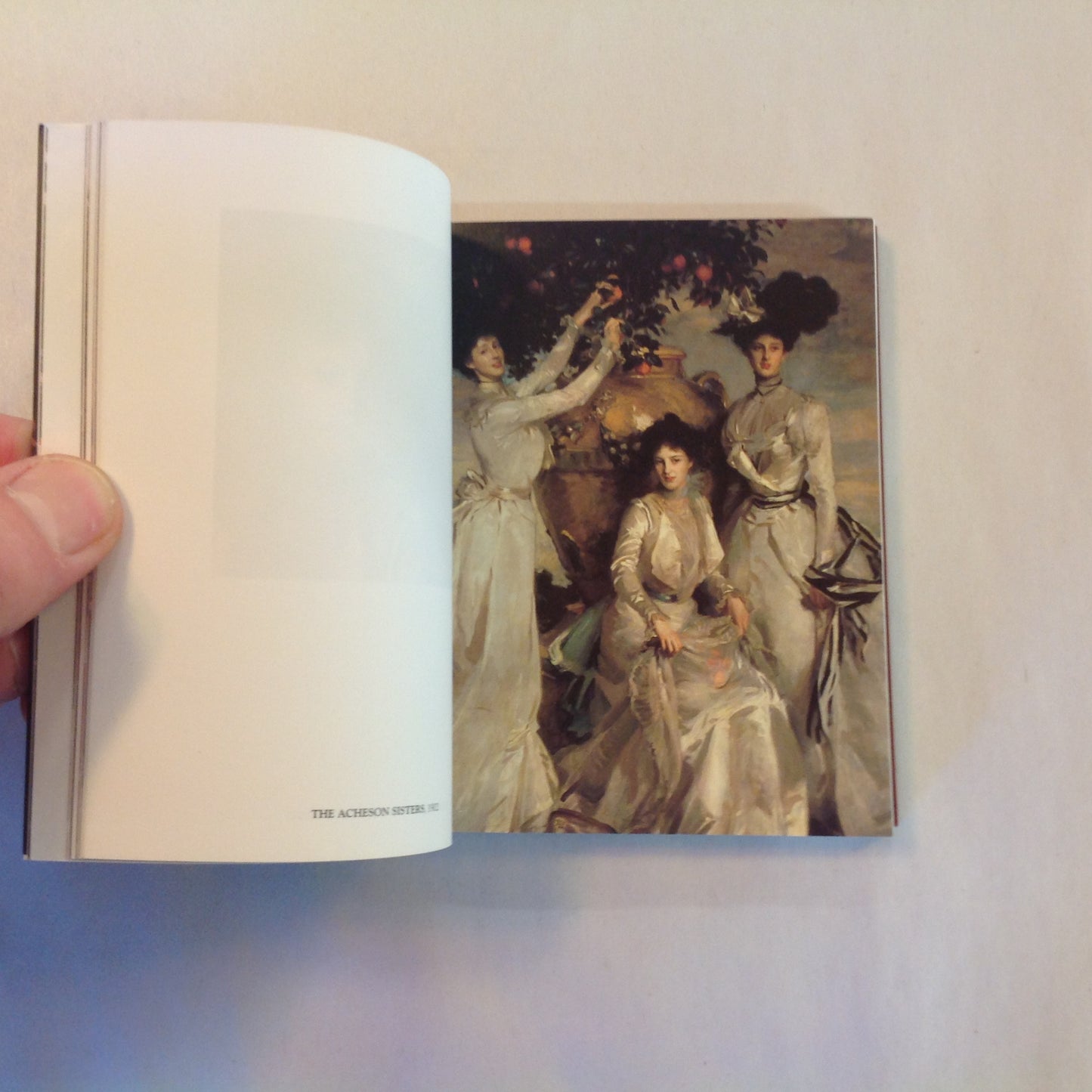 Vintage 1996 Trade Paperback Gift Book The Age of Elegance: The Paintings of John Singer Sargent Phaidon