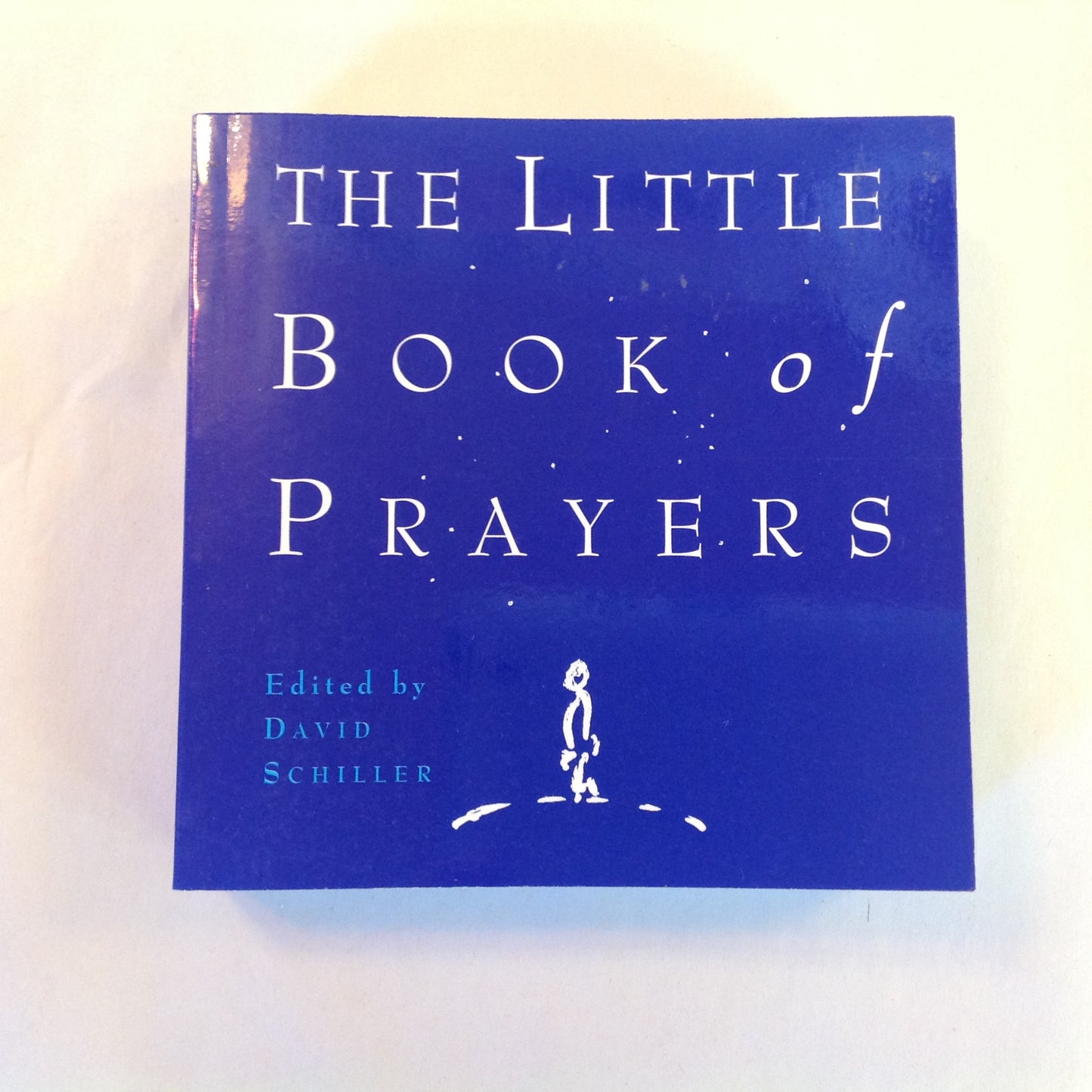 Vintage 1996 Paperback Gift Book The Little Book of Prayers David Schiller, Ed Workman Press