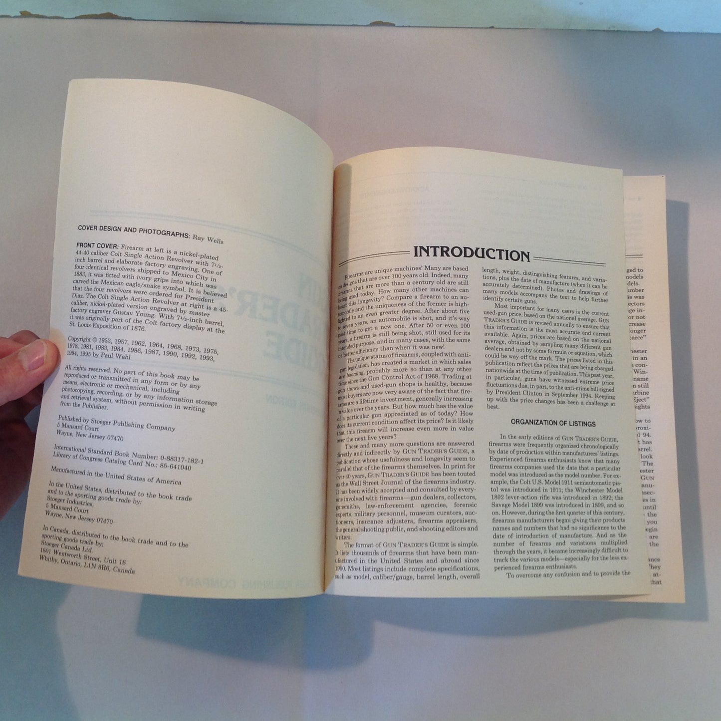 Vintage 1995 Trade Paperback GUN TRADER'S GUIDE Eighteenth Edition