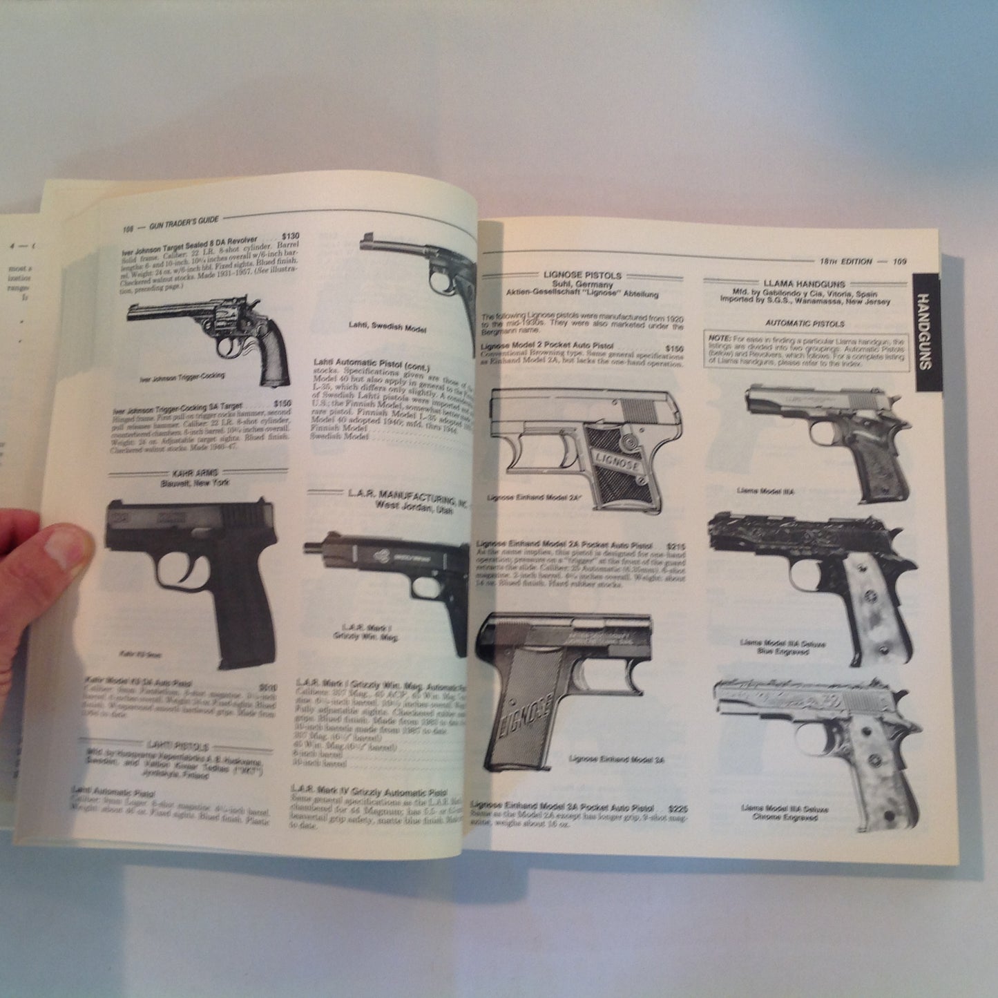 Vintage 1995 Trade Paperback GUN TRADER'S GUIDE Eighteenth Edition
