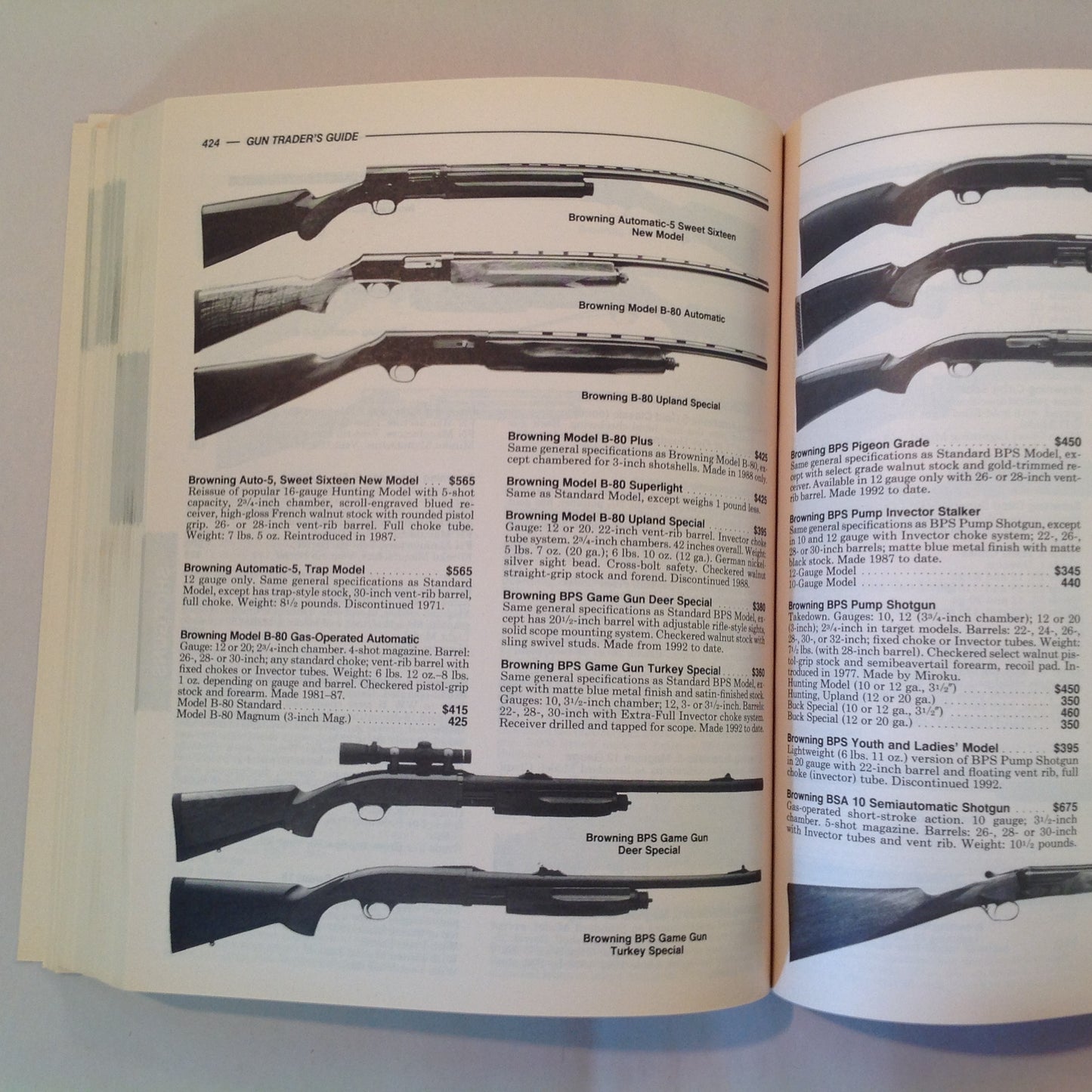 Vintage 1995 Trade Paperback GUN TRADER'S GUIDE Eighteenth Edition