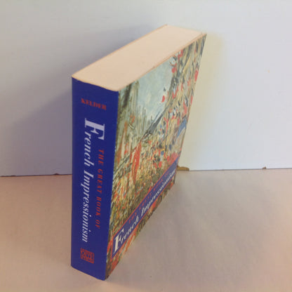 Vintage 1980 Paperback Gift Book The Great Book of French Impressionism Diane Kelder Abbeville