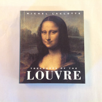 Vintage 1993 Paperback Gift Book Treasures of the Louvre Michel Laclotte Abbeville First Edition