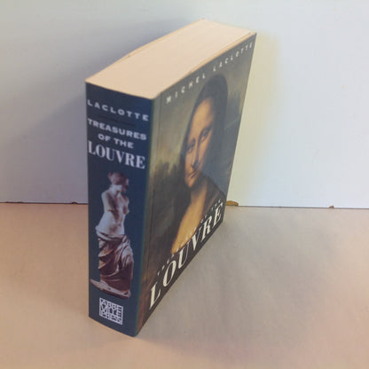Vintage 1993 Paperback Gift Book Treasures of the Louvre Michel Laclotte Abbeville First Edition
