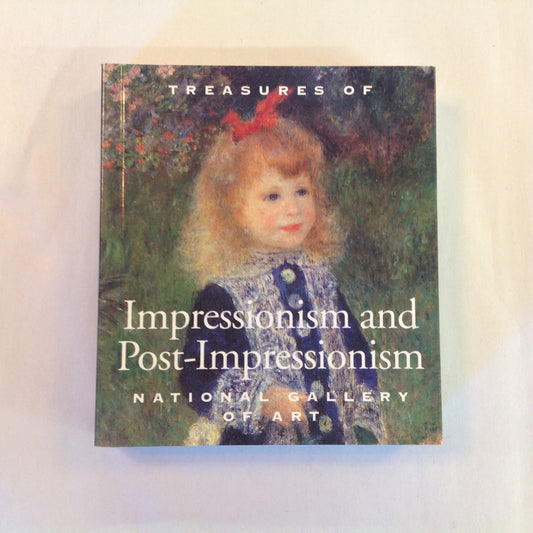 Vintage 1993 Paperback Gift Book Treasures of Impressionism and Post-Impressionism: National Gallery of Art Abbeville First Edition