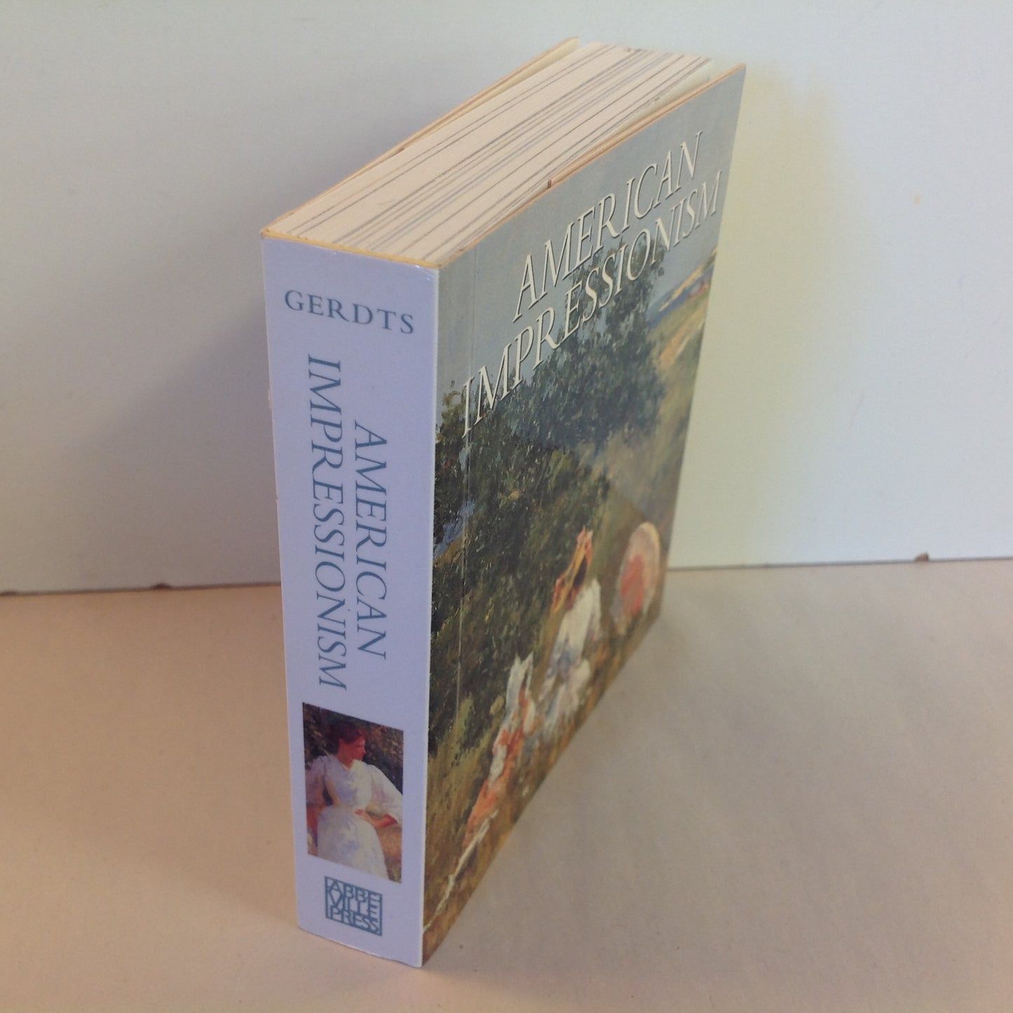 Vintage 1994 Paperback Gift Book American Impressionism William H. Gerdts Abbeville First Edition