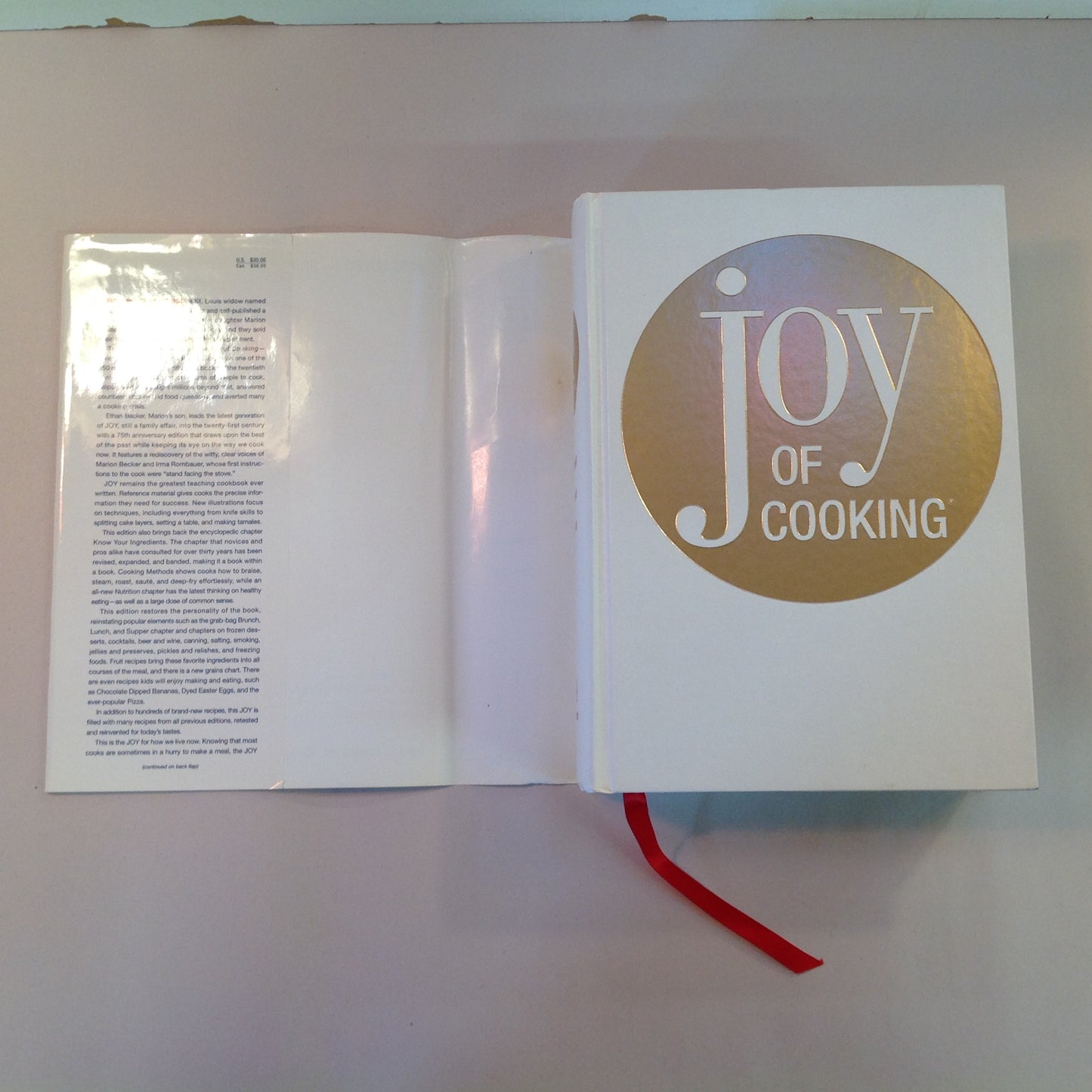 2006 Hardcover Joy of Cooking: 75th Anniversary Best Loved and Brand New Irma Rombauer