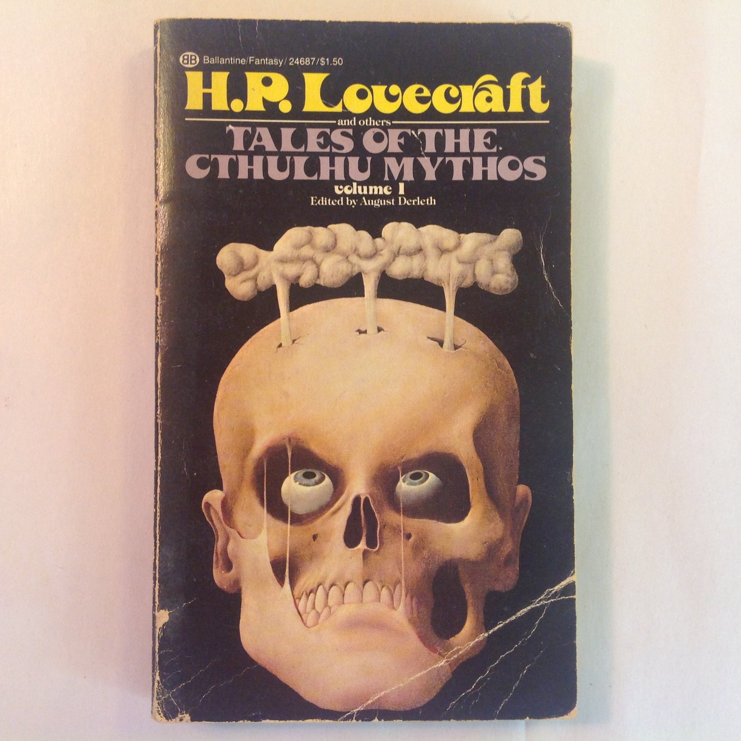 Vintage 1975 Mass Market Paperback Tales of the Cthulhu Mythos Volume 1 H. P. Lovecraft and Others