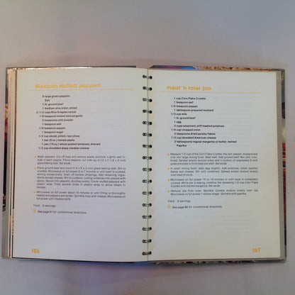 Vintage 1978 Hardcover The Kellogg's Cookbook: Goes Beyond the Cereal Bowl First Edition