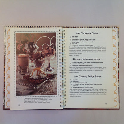 Vintage 1981 Hardcover Toll House Heritage Cookbook: A Collection of Favorite Dessert Recipes Vincent Williams