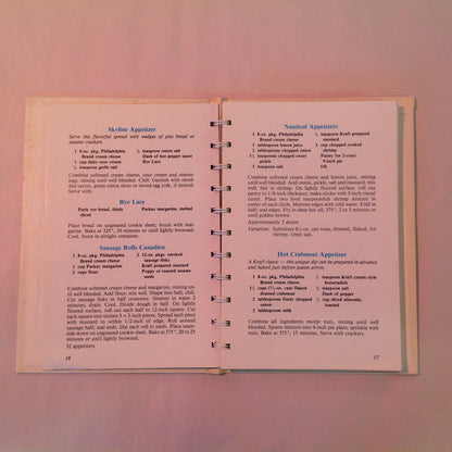 Vintage 1984 Hardcover The Philadelphia Brand Cream Cheese Cookbook 100 Anniversary