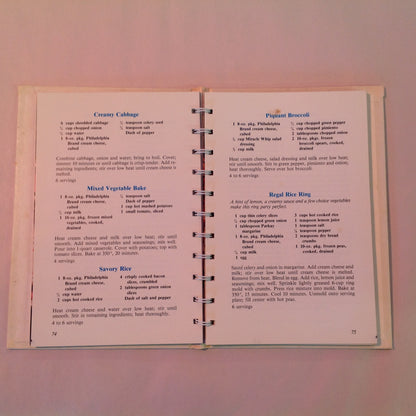Vintage 1984 Hardcover The Philadelphia Brand Cream Cheese Cookbook 100 Anniversary