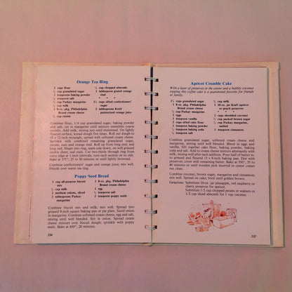 Vintage 1984 Hardcover The Philadelphia Brand Cream Cheese Cookbook 100 Anniversary