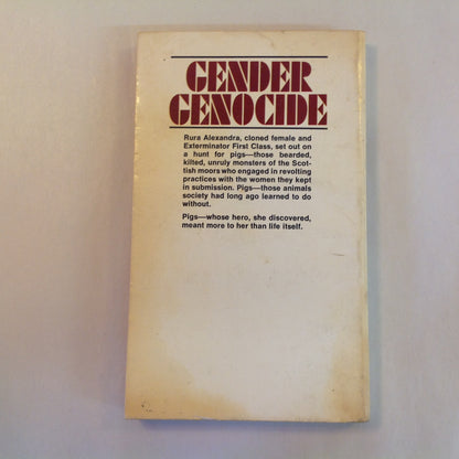 Vintage 1972 Mass Market Paperback Gender Genocide Edmund Cooper First ACE