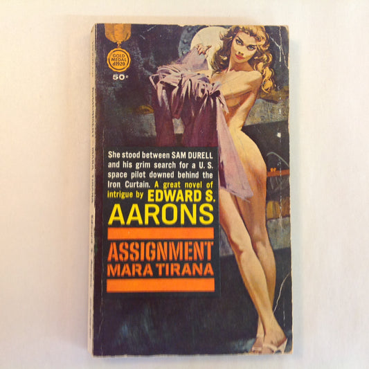 Vintage 1960 Mass Market Paperback Assignment: Mara Tirana Edward S. Aarons