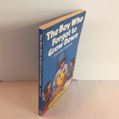 Vintage 1984 Mass Market Paperback The Boy Who Forgot to Grow Down and Other Limericks Tom Baker First