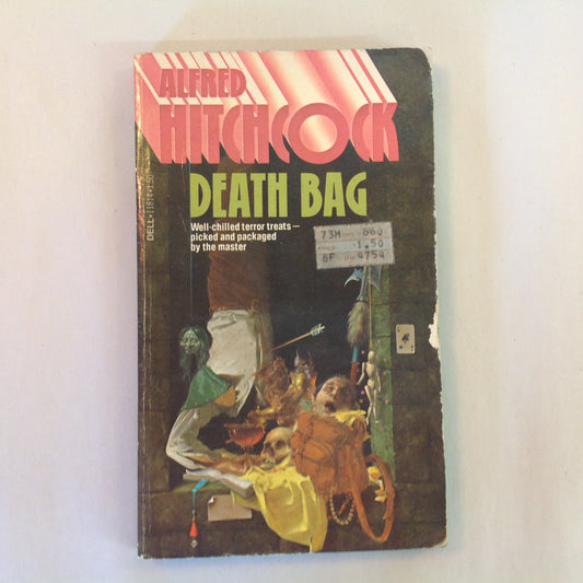 Vintage 1978 Mass Market Paperback Death Bag Alfred Hitchcock New Dell Edition