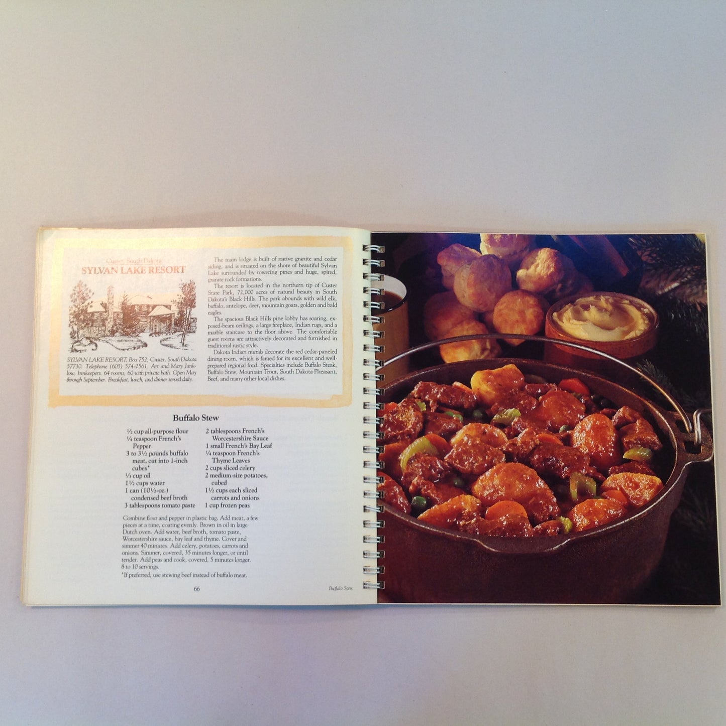 Vintage 1984 R T French America's Country Inn Cookbook Recipes Specialties Menu