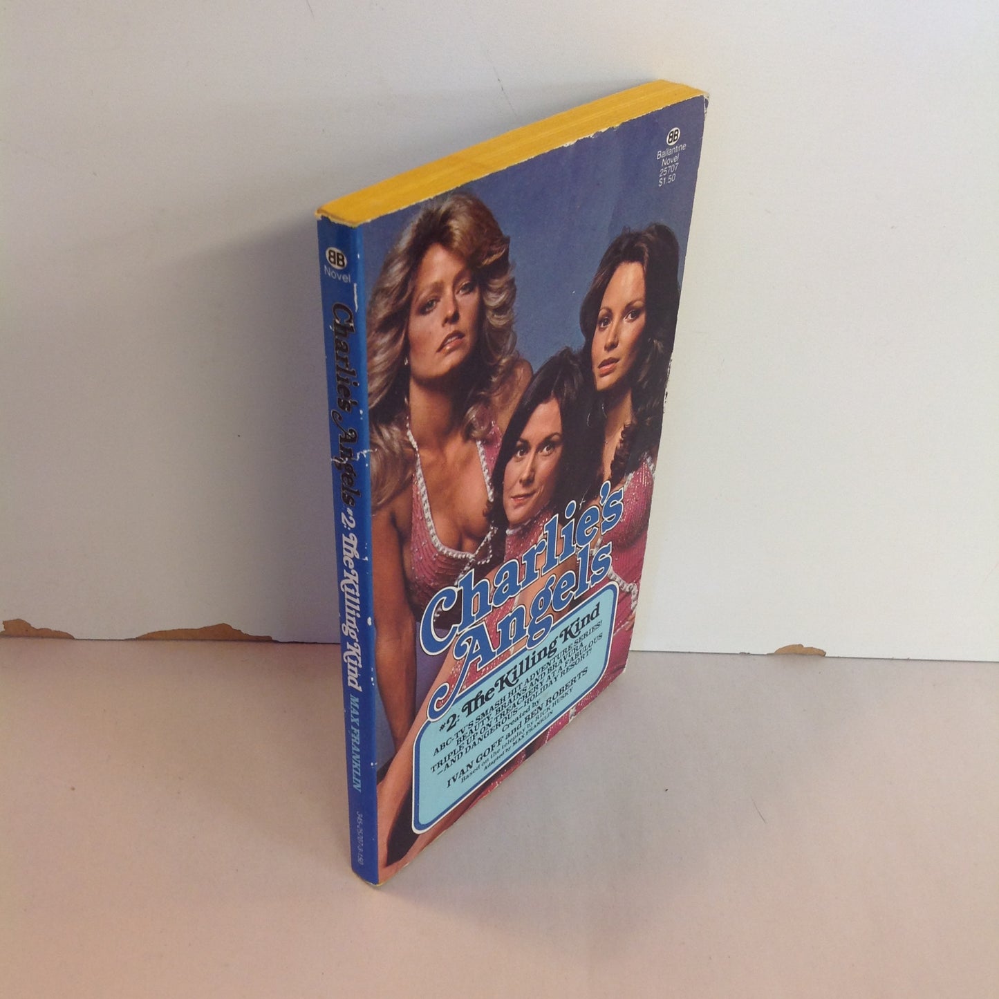 Vintage 1977 Mass Market Paperback Charlie's Angels #2: The Killing Kind Max Franklin