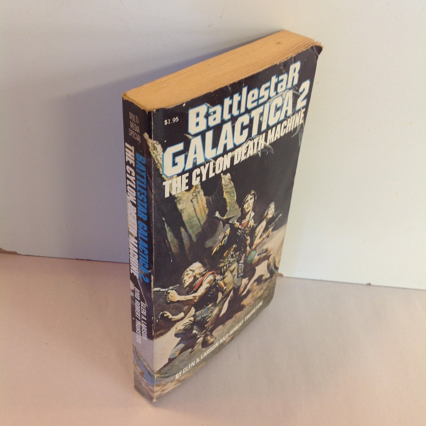 Vintage 1979 Mass Market Paperback Battlestar Galactica 2: The Cylon Death Machine Glen Larson Robert Thurston
