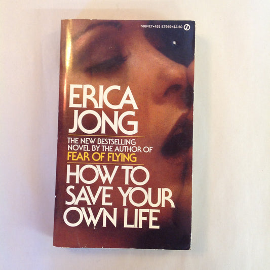 1978 Mass Market Paperback How To Save Your Own Life Erica Jong