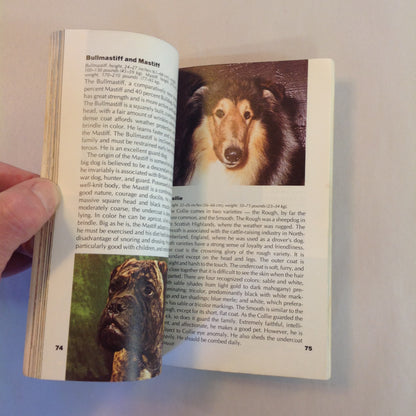 Vintage 1977 Paperback Dogs of the World: More Than 120 Breeds in Full Color Walter R Fletcher