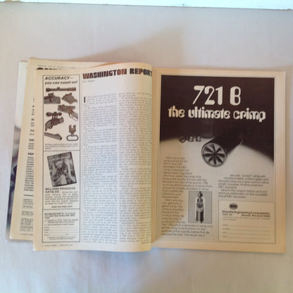 Vintage Feb 1976 Guns & Ammo Magazine Shoot That Luger Regal Rimfire Winchester .270