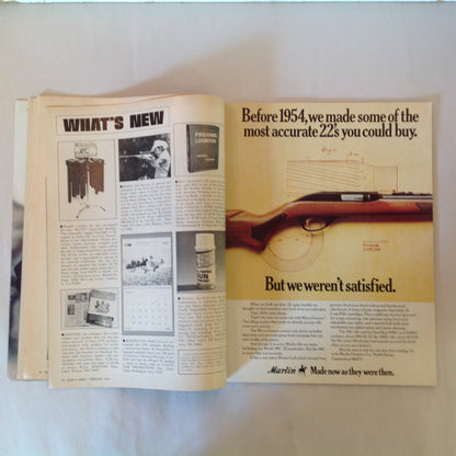 Vintage Feb 1976 Guns & Ammo Magazine Shoot That Luger Regal Rimfire Winchester .270
