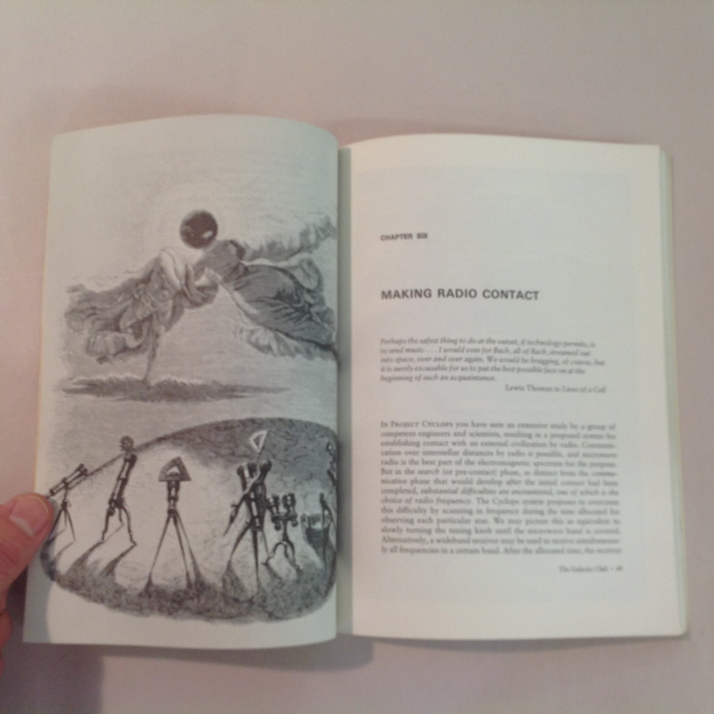 Vintage 1974 Trade Paperback The Portable Stanford: The Galactic Club: Intelligent Life in Outer Space Ronald Bracewell Illustrated First Edition