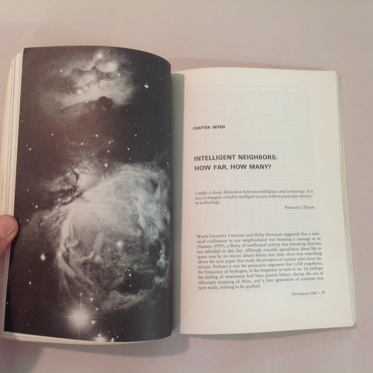 Vintage 1974 Trade Paperback The Portable Stanford: The Galactic Club: Intelligent Life in Outer Space Ronald Bracewell Illustrated First Edition