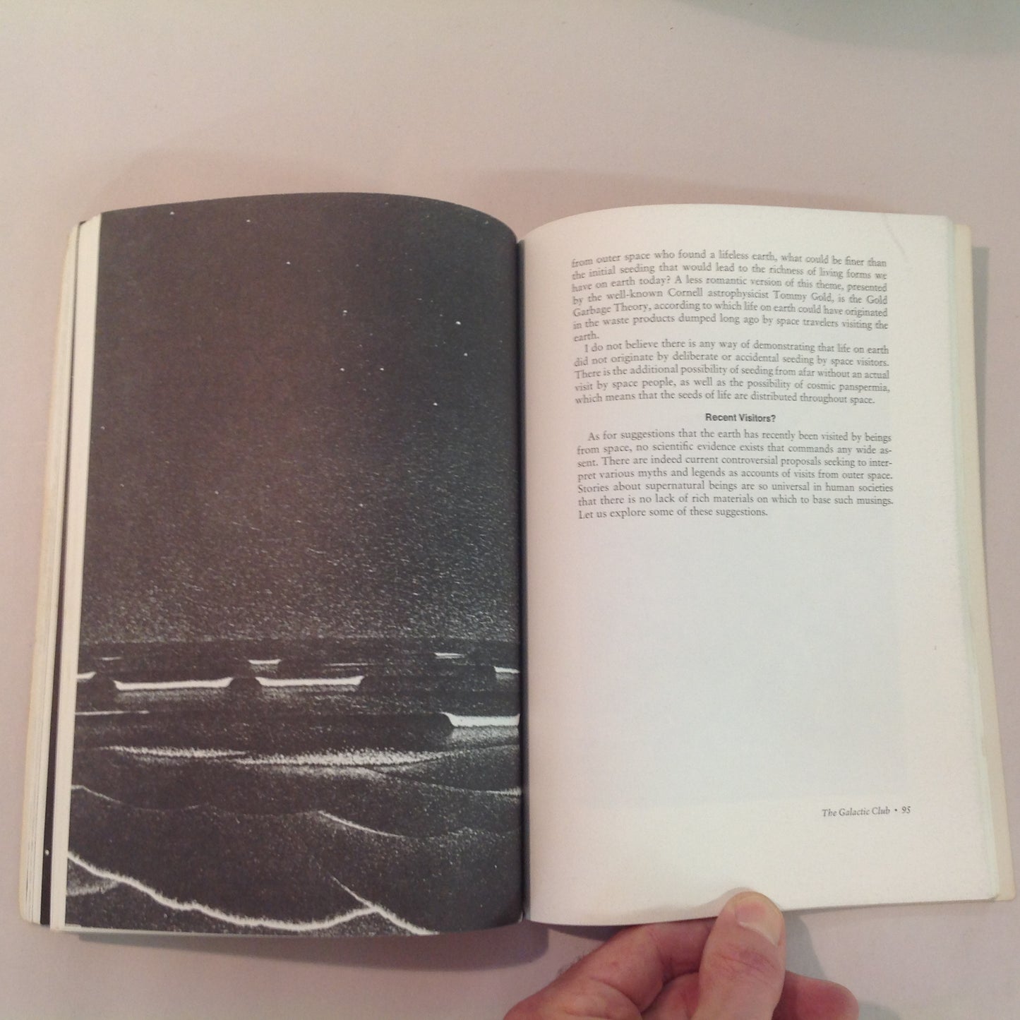 Vintage 1974 Trade Paperback The Portable Stanford: The Galactic Club: Intelligent Life in Outer Space Ronald Bracewell Illustrated First Edition