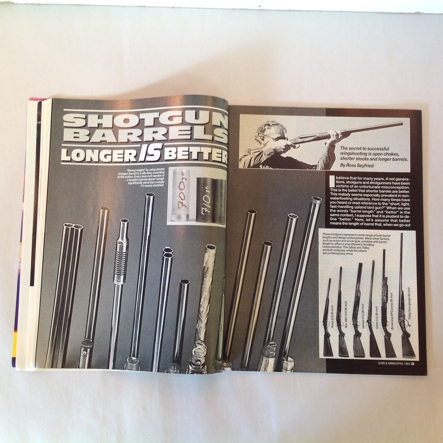 Vintage Apr 1994 Guns & Ammo Magazine Special Bargain Defense Guns What Makes A Marksman?