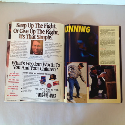 Vintage Apr 1994 Guns & Ammo Magazine Special Bargain Defense Guns What Makes A Marksman?