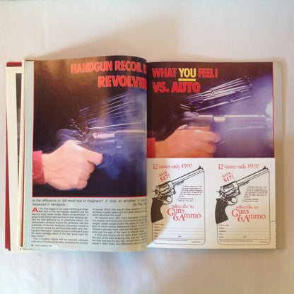 Vintage May 1987 Guns & Ammo Magazine Exclusive Report: AMT Revolver Vs Auto Wallhanger Guns