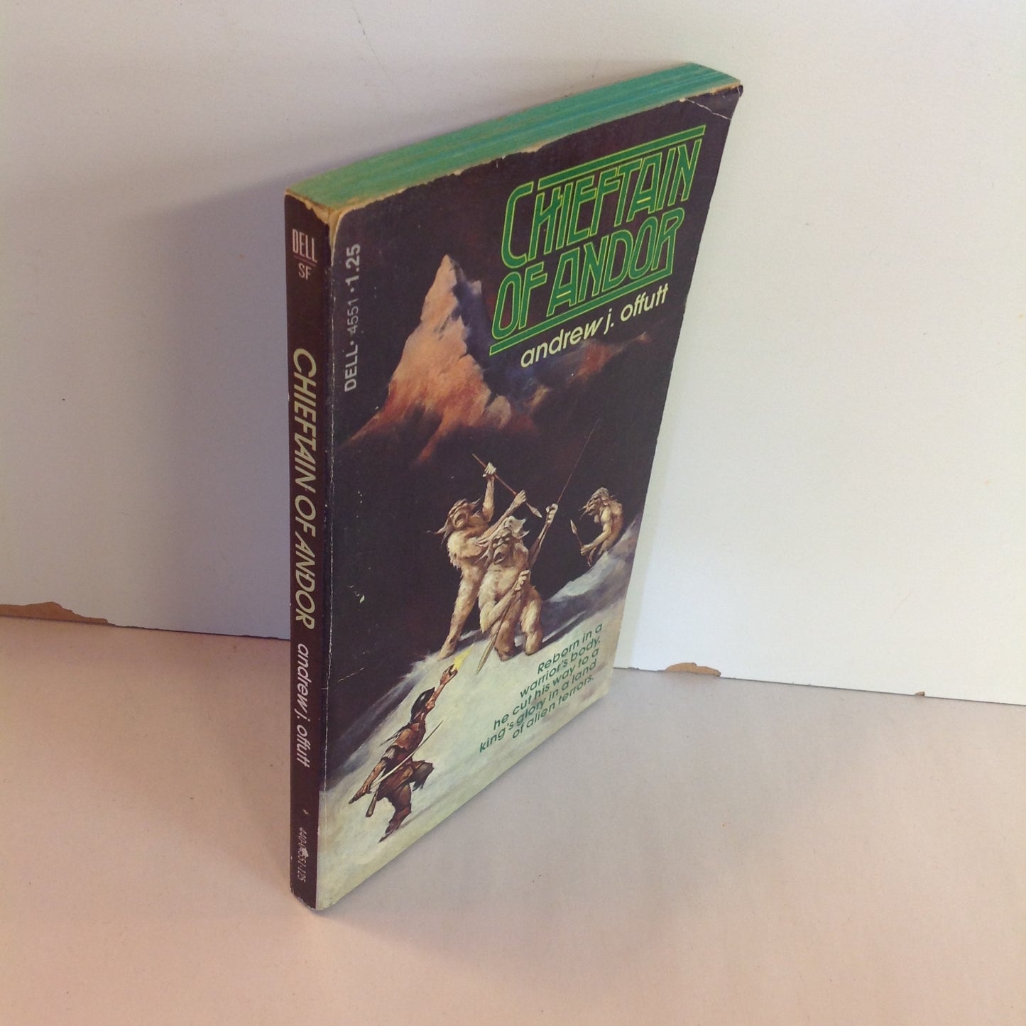 Vintage 1976 Mass Market Paperback Chieftain of Andor Andrew J Offutt