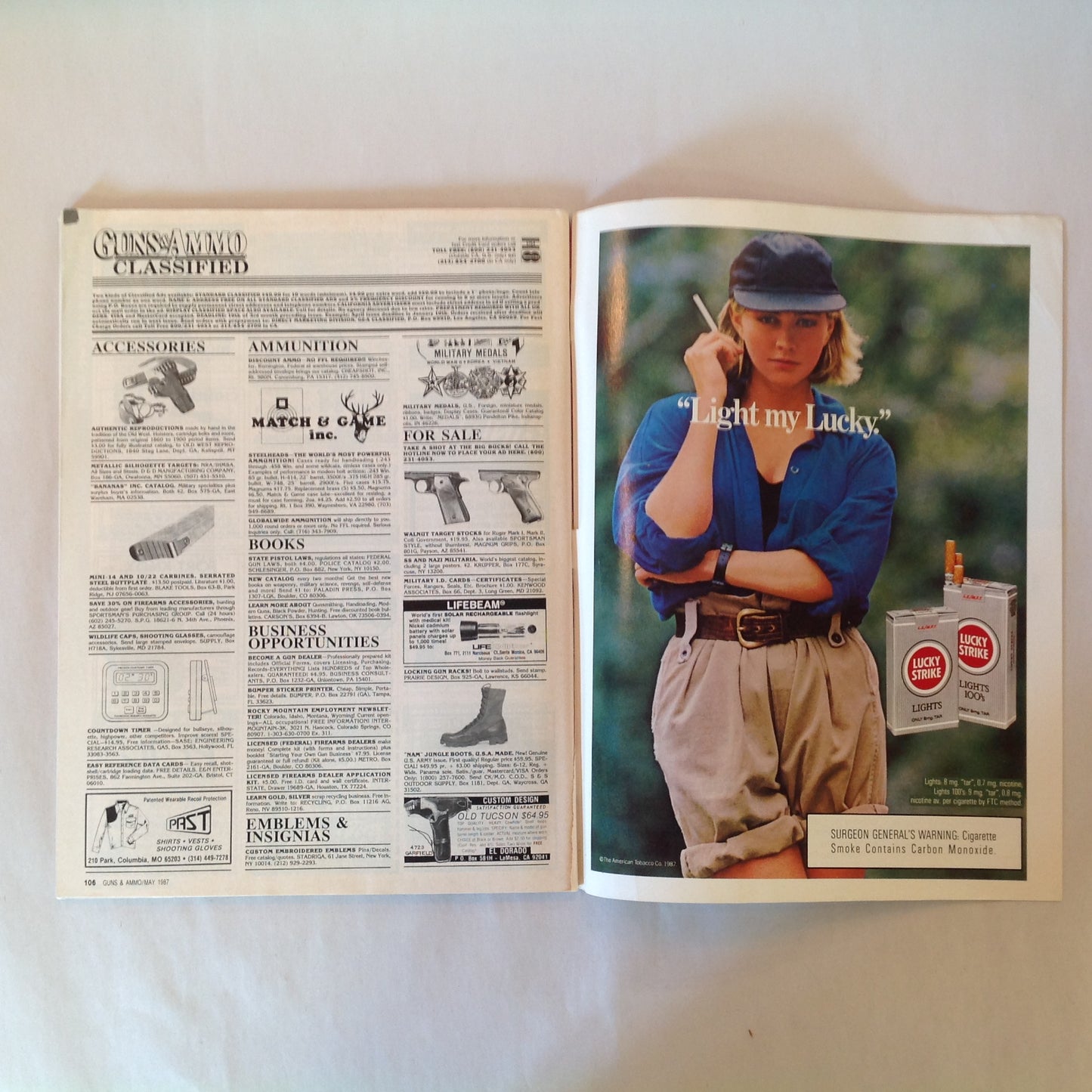 Vintage May 1987 Guns & Ammo Magazine Exclusive Report: AMT Revolver Vs Auto Wallhanger Guns