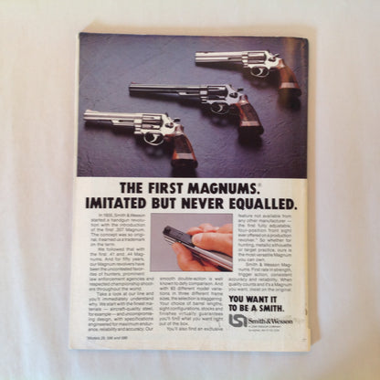 Vintage May 1987 Guns & Ammo Magazine Exclusive Report: AMT Revolver Vs Auto Wallhanger Guns