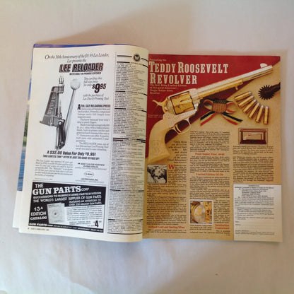 Vintage Apr 1988 Guns & Ammo Magazine 9mm Vs .38 Magnum Pistol Carbines Schuetzenfest Crocodile